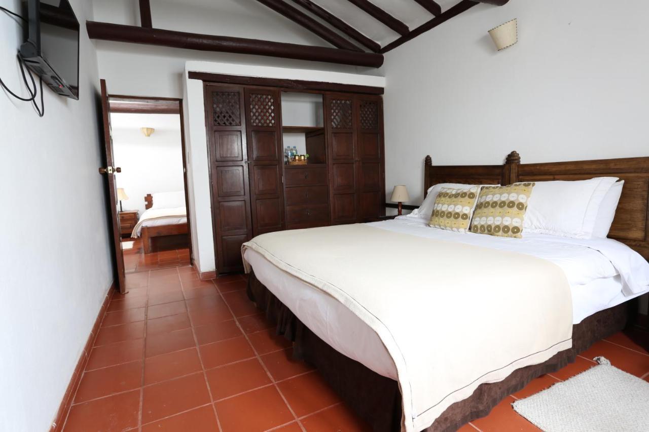 Hotel Meson De Los Virreyes Villa de Leyva Eksteriør billede