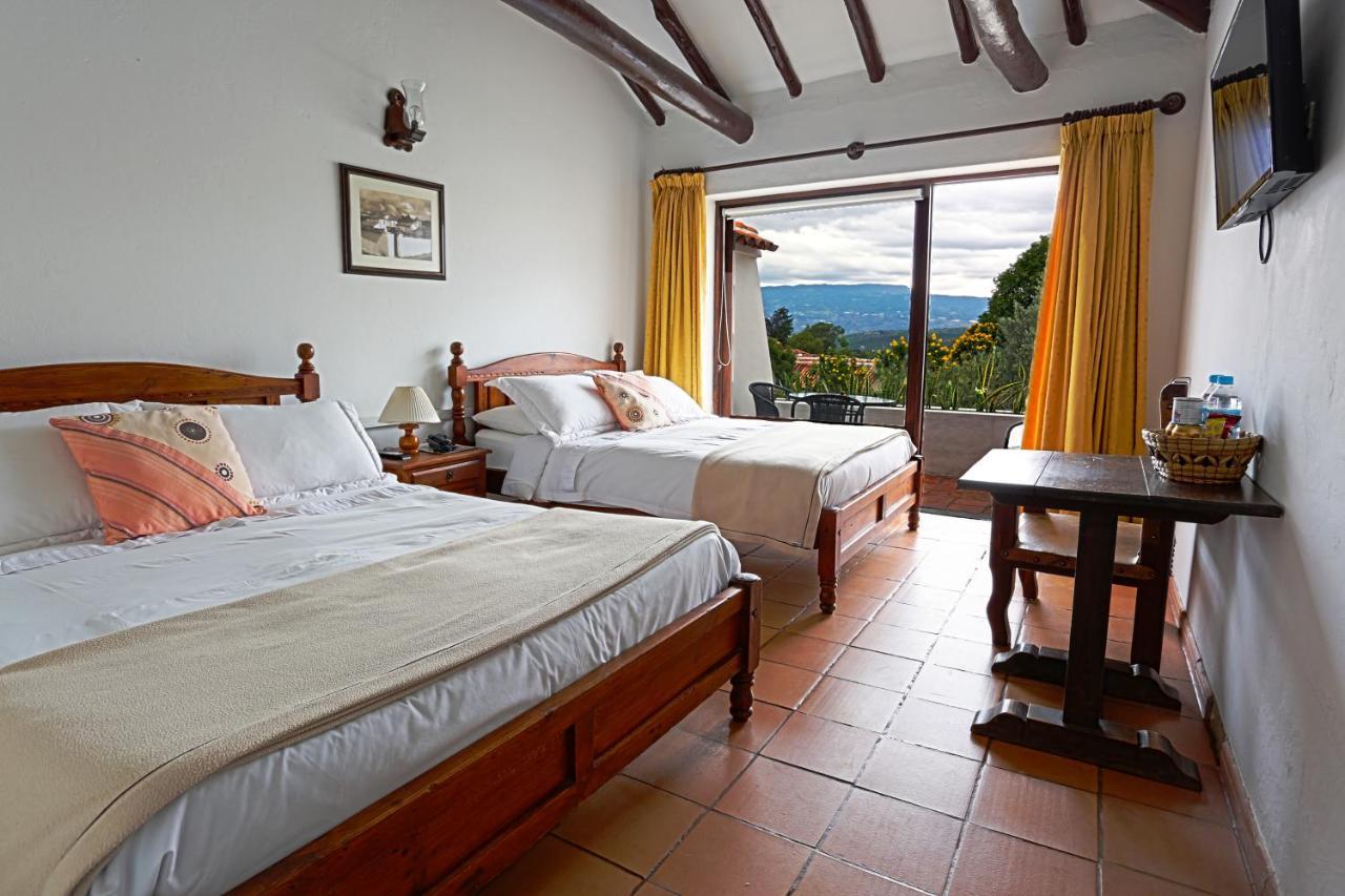 Hotel Meson De Los Virreyes Villa de Leyva Eksteriør billede