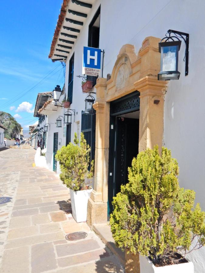Hotel Meson De Los Virreyes Villa de Leyva Eksteriør billede