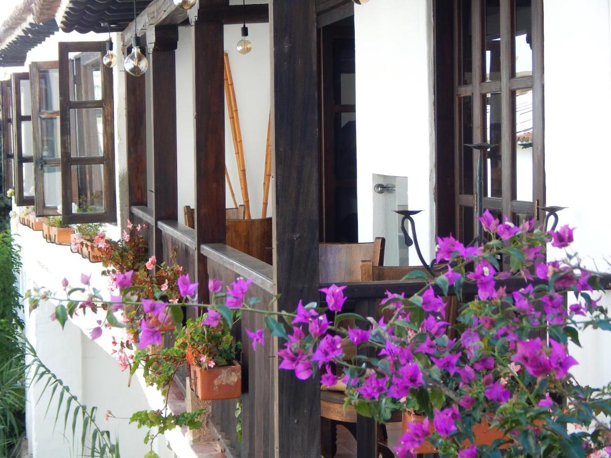 Hotel Meson De Los Virreyes Villa de Leyva Eksteriør billede