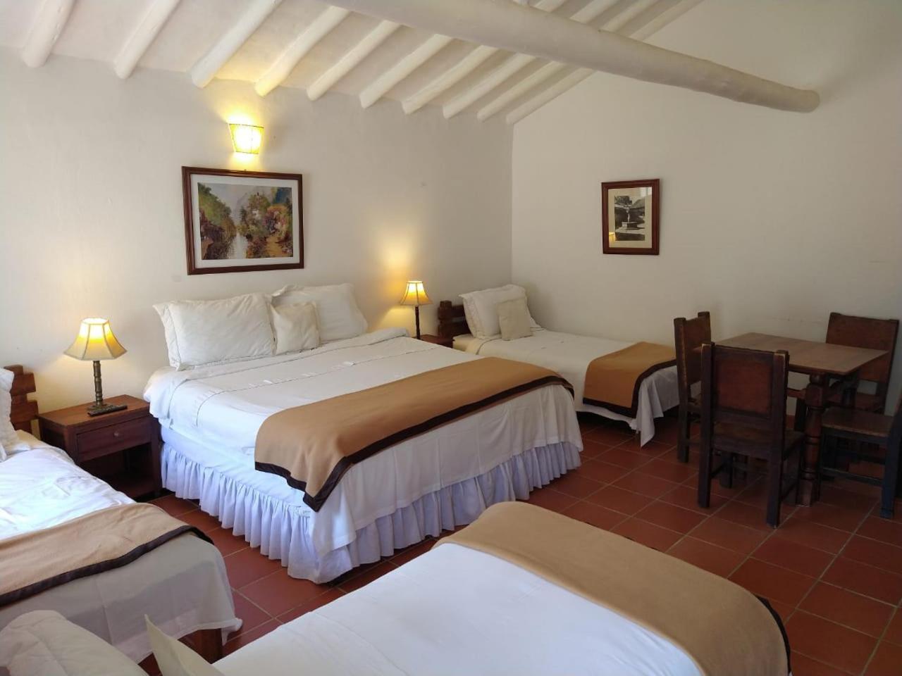 Hotel Meson De Los Virreyes Villa de Leyva Eksteriør billede