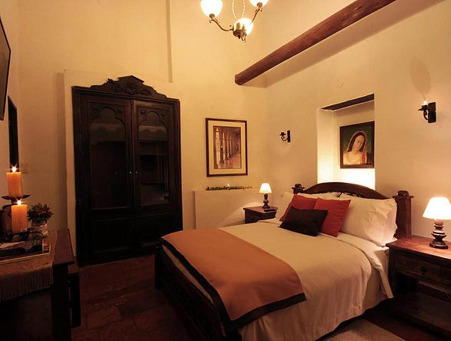 Hotel Meson De Los Virreyes Villa de Leyva Eksteriør billede
